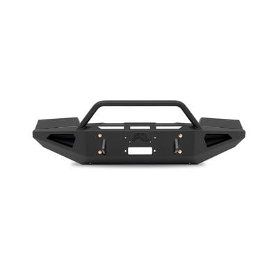 Fab Fours Red Steel Front Bumper with Pre-Runner Guard (Black) - GM20-RS5062-1